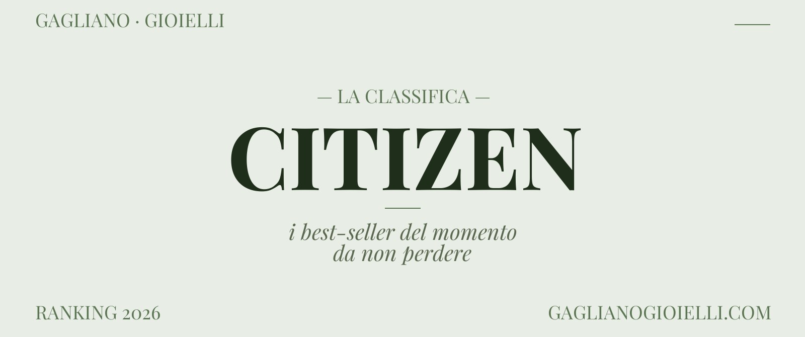 I 10 Orologi Citizen Migliori e Più Acquistati: La Guida alla Scelta