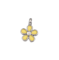 dodo mariani Stopper st4 stopper fiore giallo smaltato
