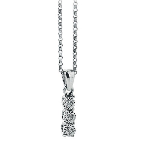 donna oro Collana con ciondolo trilogy dkpt2379.003