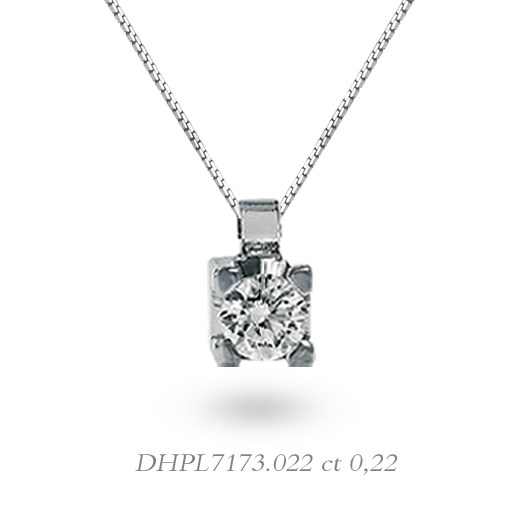 donna oro Collana con punto luce dhpl7173.022