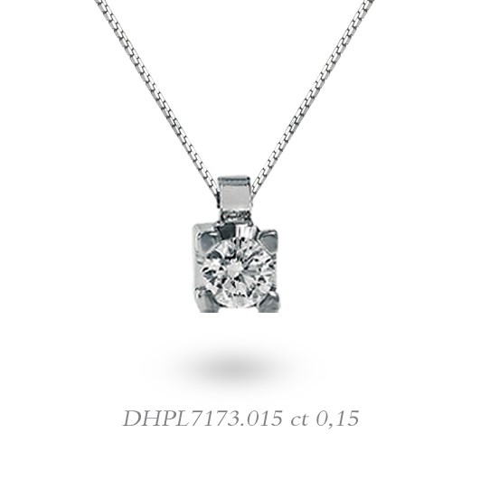 donna oro Collana con punto luce dhpl7173.015