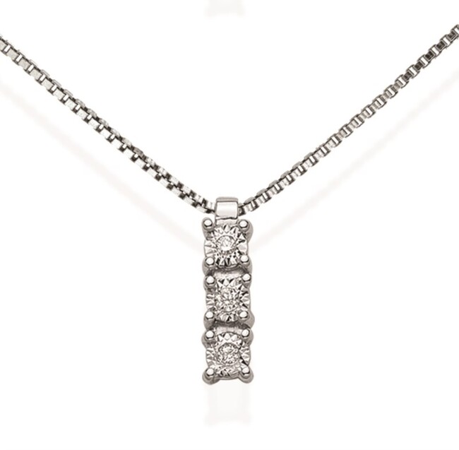 donna oro Collana con trilogy dhpt7893.004