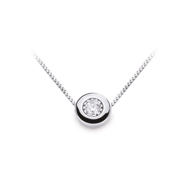 donna oro Collana con punto luce dhpl8293.003