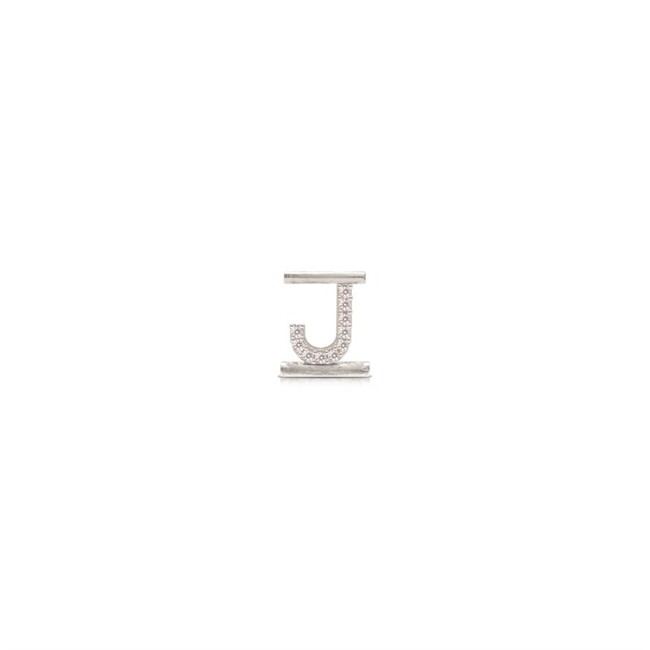 eleonora giordani Lettera eg0010 lettera zirconata j