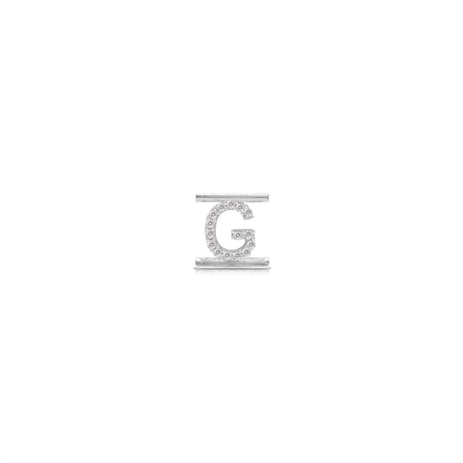 eleonora giordani Lettera eg0007 lettera zirconata g