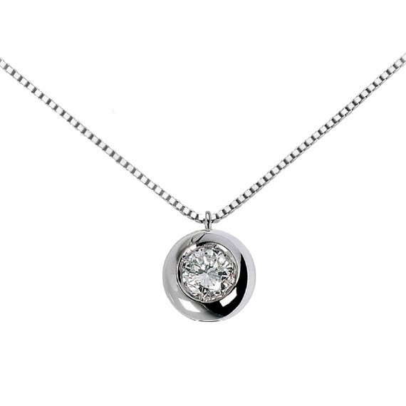 donna oro Collana con punto luce dhpl9133.005