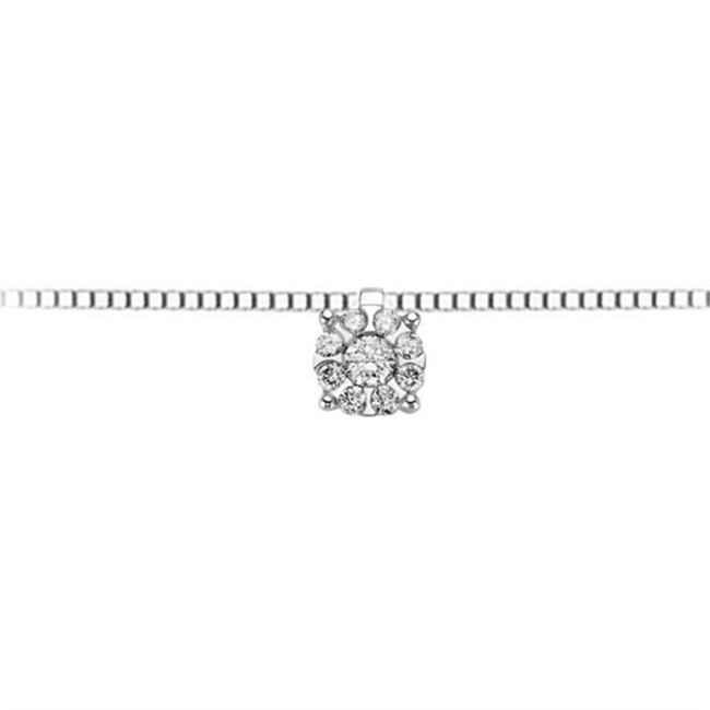donna oro Collana con punto luce dhpf9349.005