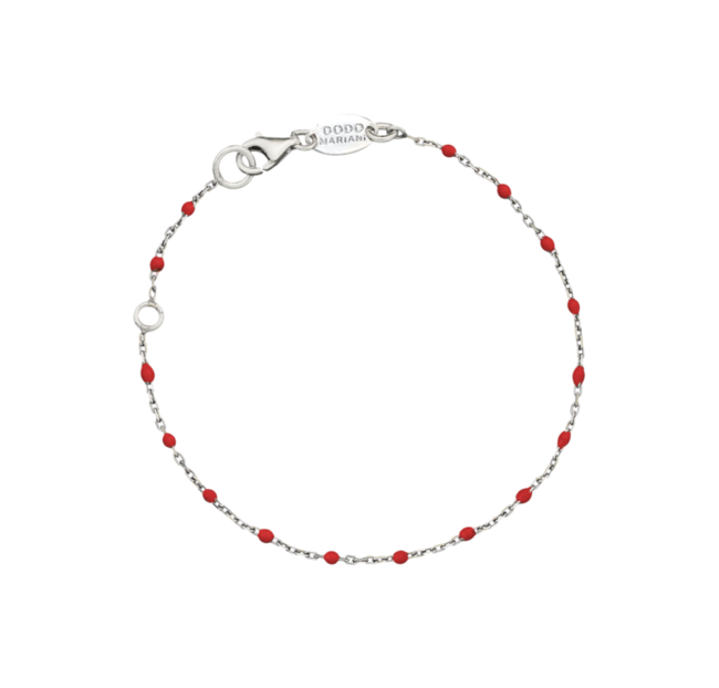 dodo mariani Minismalti ms105 bracciale minismalti rossi