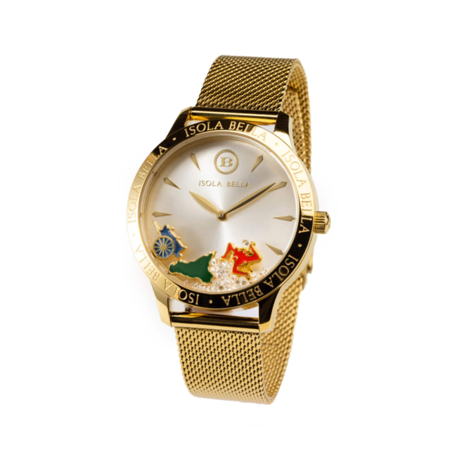 isola bella Orologio 40000095 orologio charm sicilia