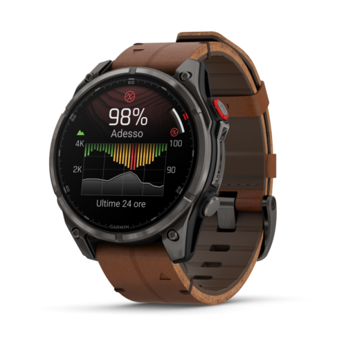 Orologio Uomo Garmin 010-03198-40 Fenix 8 Pro 47mm Sapphire Amoled