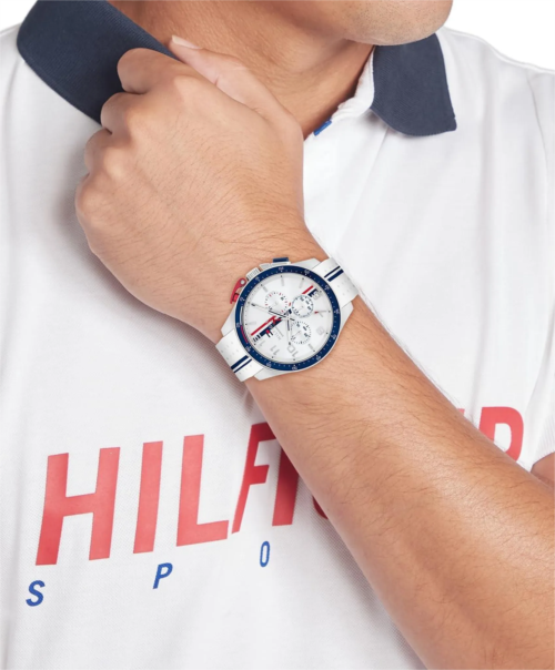 Orologio Cronografo Cassa Acciaio Tommy Hilfiger Bank