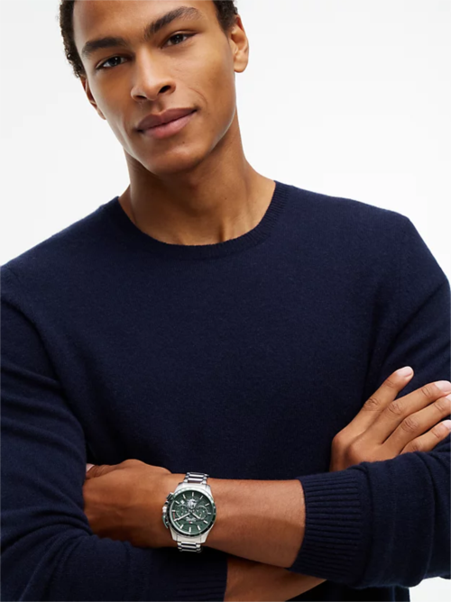 Orologio Cronografo Cassa Acciaio Tommy Hilfiger Bank