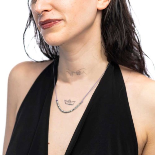 Collana Marlu' Tessuto 18CN127-L