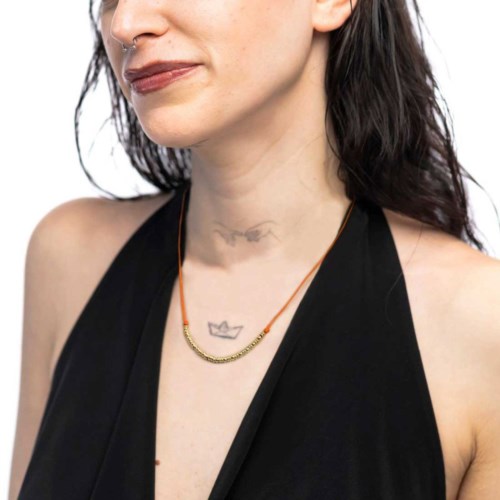 Collana Marlu' Tessuto 18CN127G-H