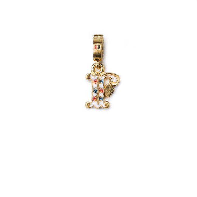 isola bella Charms letterina 20000718 iniziale f dorata