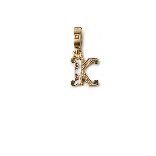 isola bella Charms letterina 20000723 iniziale k dorata