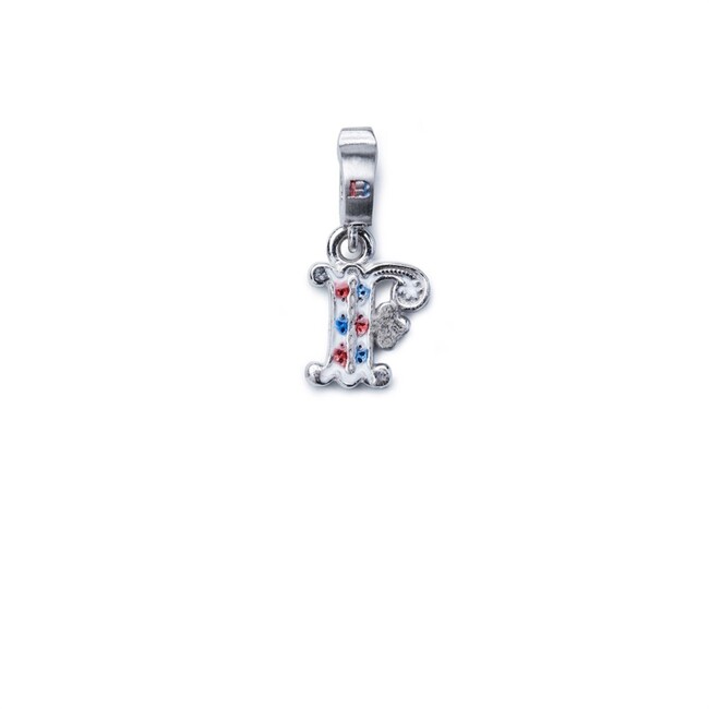 isola bella Charms letterina 20000741 iniziale f rodiata