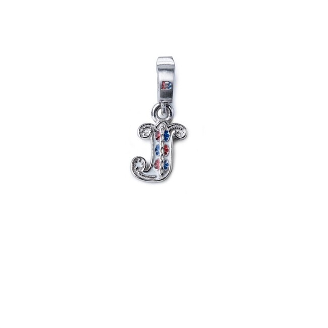 isola bella Charms letterina 20000745 iniziale j rodiata