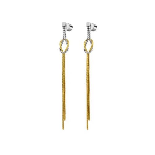 Orecchini Marlu' knoted to my heart 25OR0003GS dettagli