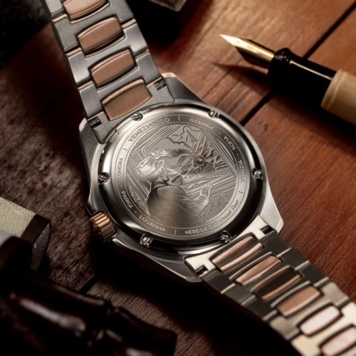 Orologio Gmt Cassa Acciaio Venezianico Nereide