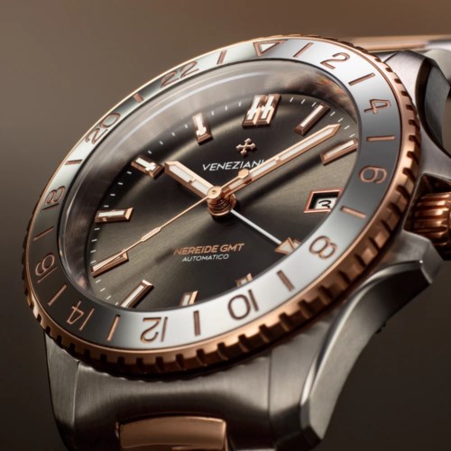 Orologio Uomo Venezianico 3521510c Nereide Gmt Grand Tour