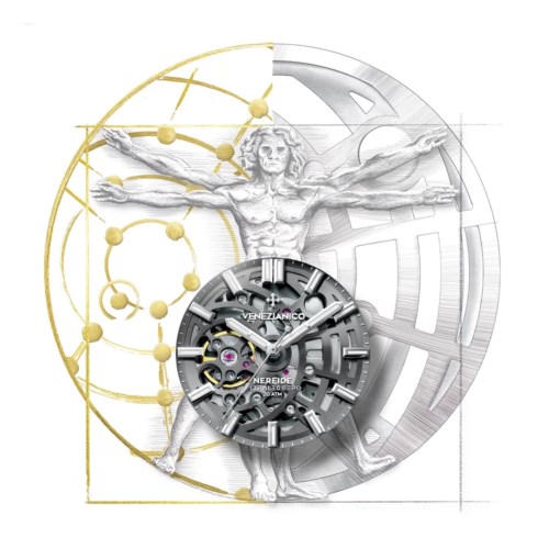 Orologio Solo tempo Cassa Acciaio Venezianico Nereide