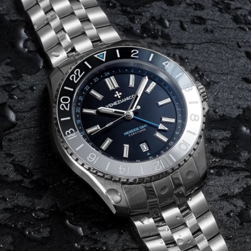 Orologio Uomo Venezianico 4521500s Nereide Gmt Ceratung