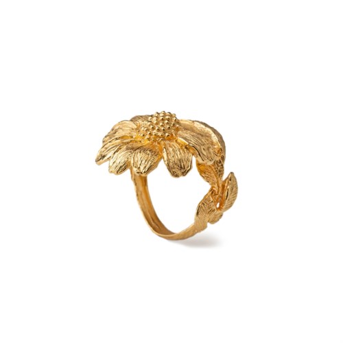 Anello Isola Bella Monstera 60000051 Anello Margherita Gold dettagli