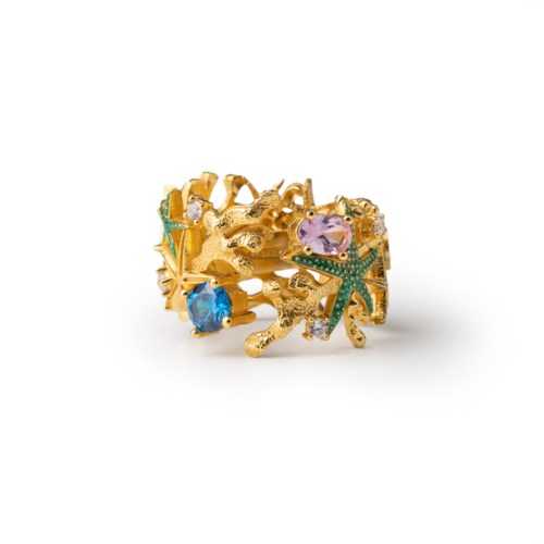 Anello Donna Isola Bella 60000099 Anello Stelle di Mare Smalti