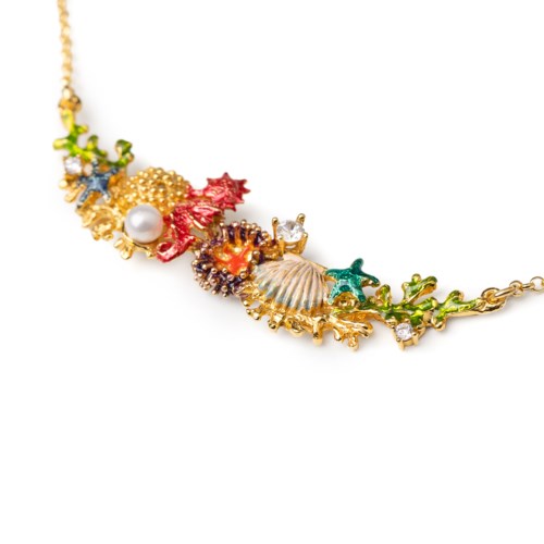 Collana Donna Isola Bella 60000101 Mini Collier Fondale Smalti