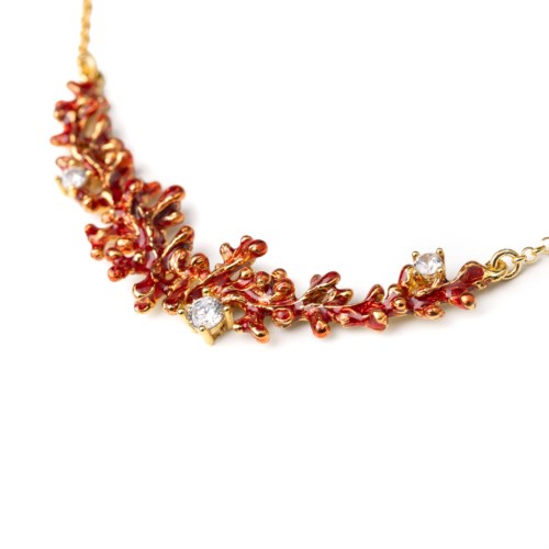 Collana Donna Isola Bella 60000102 Mini Collier Corallo Smalti
