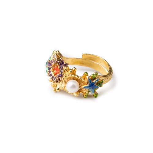 Anello Donna Isola Bella 60000111 Anello Fondale Smalti