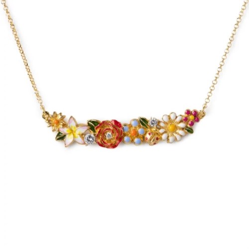 isola bella Mini Collier 60000138 mini collier giardino fiorito smalti