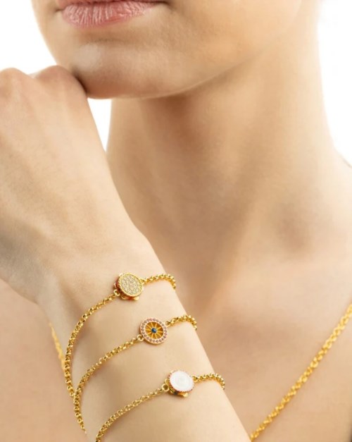 Bracciale Isola Bella 60000158 Bracciale Rolo' Tamburello Smalti