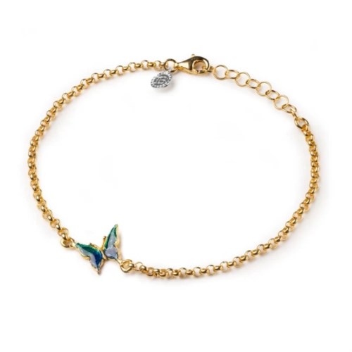 isola bella Bracciale 60000159 bracciale rolo' farfalla smalti