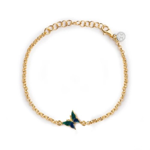 Bracciale Donna Isola Bella 60000159 Bracciale Rolo' Farfalla Smalti