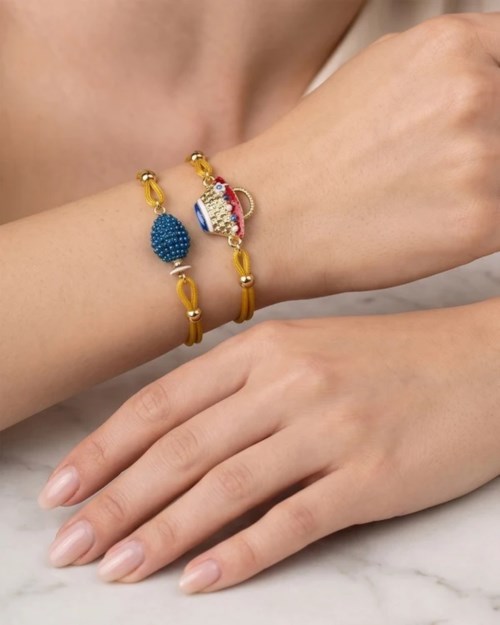 Bracciale Isola Bella 60000206 Bracciale Cordino Pigna Smalti