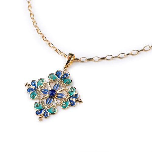 Collana Donna Isola Bella 60000219 Collana Barocco Smalti Blu