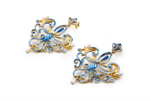 Orecchini Donna Isola Bella 60000228 Orecchini Decori Smalti