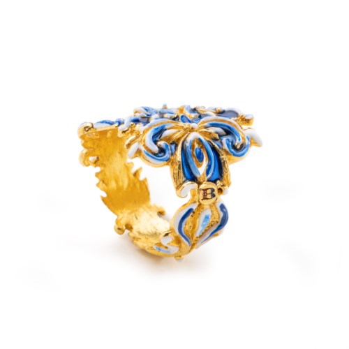 isola bella Anelli 60000230 anello decori smalti