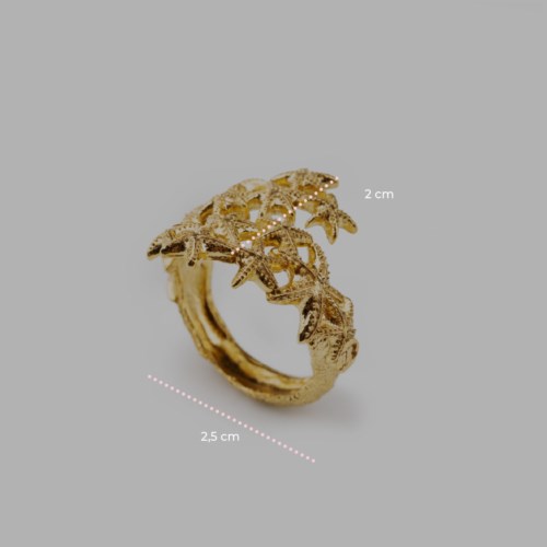Anello Isola Bella Ottone 60000231 Anello Gold Marea