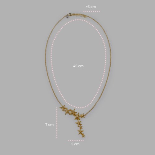 Collana Isola Bella Ottone 60000233 Mini Collier Gold Marea