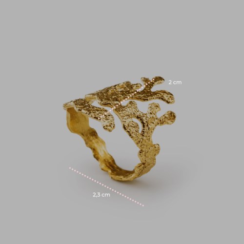 Anello Isola Bella Ottone 60000234 Anello Gold Coralia