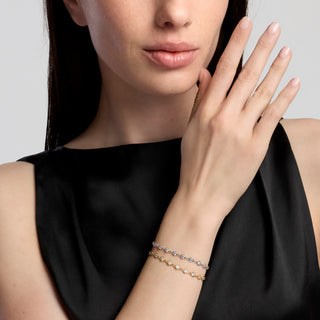 Bracciale Bronzo Lega Mabina argento donna