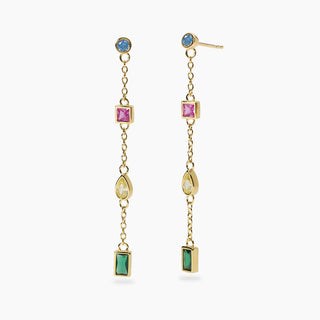 Orecchini Mabina argento donna 666035 dettagli