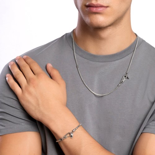 Bracciale Acciaio Kidult style