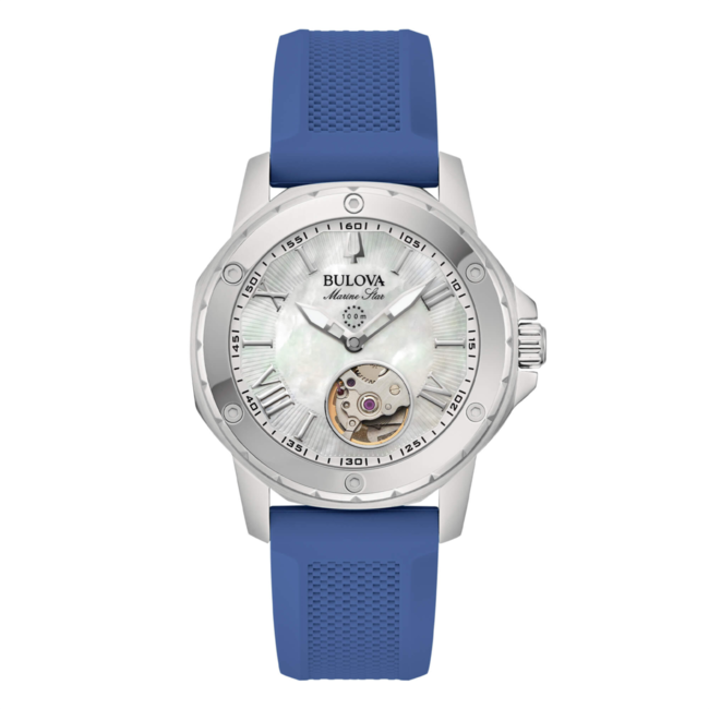bulova Marine Star Lady 96l324