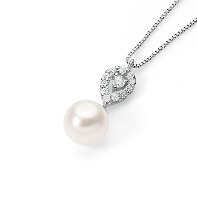 ambrosia ORO E ZIRCONI COLLANA agp 037