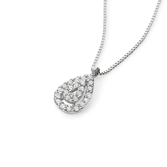 ambrosia ORO E ZIRCONI COLLANA agz 072