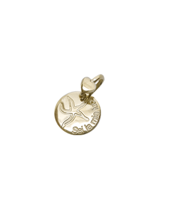 dodo mariani Le Cialdine ds202.g stella marina cialdina incisa oro giallo 9kt